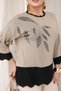 Stone Detailed Glittery Blouse - 7