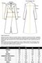 Double-Breasted Short Coat with Cape and Sleeve Detailing Brown 3161 - 7