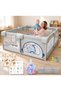 Family Paradise Baby Playpen with Mat - Baby and Toddler Fence Baby Fence Play Area 180*150cm