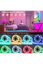 أشرطة إضاءة LED مع جهاز تحكم عن بعد، إضاءة خلفية للتلفزيون بطول 3 أمتار، ألوان RGB - 5