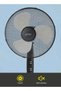 Pedestal Stand Fan - 45 W 16 Inch With Remote Controller 45 - 5