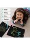 12 Inch 2PCS Kids Drawing Tablet, Graphic Tablet, Doodle & Scribble Boards Toys, Colorful Writing Pad for Kids 3 4 5 6 7 8 9 Year Old, Toddler Preschool Educational Toys, Gifts for Birthday - 2