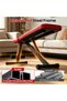 Adjustable Weight Bench, Foldable Workout Bench with 8-Level Backrest - 8