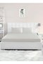 Single Size Fitted Sheet | Soft 400TC Sateen Cotton Material