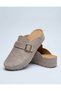 Closed Front, Stitched Inside and Out, Soft Leather, Suitable for Daily Use, Women's Slippers. - 2