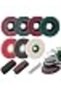 4in Polishing Buffering Wheels Assorted Set - 17 Pieces - 8
