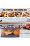 Bread Box Bread Boxes for Kitchen Counter Airtight, Time Recording Bread Storage Container with Lid, - 6