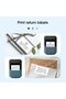 B1 Label Maker with Auto Identification,2 Inch Bluetooth Portable Label Printer Easy to Use for Office, Home, Business (with 2x1.18 inch Label), Blue - 5