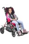 Strive Lightweight Adaptive Pediatric Stroller Wheelchair Pushchair, Adjustable Positioning Mobility Aid for Special Needs Children, Reclining Seat, Supportive Design, Easy Maneuverability - 2