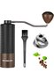 مطحنة قهوة يدوية, Stainless Steel Burr, Wood Handle