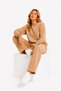 Women's Winter Hooded Crew Neck Wide Leg Tracksuit Set Vizon-101 - 5