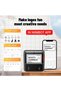 B3S 3Inch Thermal Label Maker, Grey, Wireless, Portable, Bluetooth, Monochrome, Label Maker Machine, Clothing, Barcode, Small Business - 3