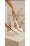 Cinar Lace-Up Evening Dress Heel-Strapped Bridal Shoes
