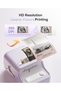 Label Maker, B21 Pro 300DPI HD Sticker Printer for Photos,Purple - 3