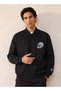 The New York Jets Varsity Jacket with Mandarin Collar - 2
