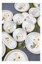 27 Piece Porcelain Dinnerware Set, 1 x 27 cm Dinner Plate, 6 x 20 cm Salad Plates, 6 x 15 cm Saucer Plates, 2 x 26 cm Oval Plates, 2 x 20 cm Oval Plates, 4 x Bowls, 6 xGlass Cups | Dishwashe - 3