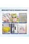 Cable Labels, Thermal Transfer Self-Adhesive Label Tape Only for B18 Label Printers, 12.5 mm x 109 mm, 60 Labels per Roll, 1 Roll of Sticker Labelling Labels, White - 5