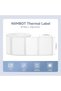 M2 Thermal Transfer Labels 1.96" x 1.18" (50x30mm), Only for M2 Label Maker, PET Material, Waterproof and High-Temperature Resistance, Long Storage Time, White Label Tape - 2