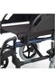 BREEZY Style 16 Inch Lightweight Folding Transit Wheelchair, 9kg Aluminum Transport Chair, 125kg Capacity, Adjustable Armrests & Legrests, Compact Travel Wheelchair for Seniors, Adults & Caregiver - 6