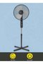 Pedestal Stand Fan - 45 W 16 Inch With Remote Controller 45 - 2