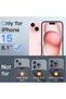 360° Privacy Screen Protector for iPhone 15, 2-Pack - 2