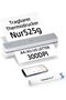 A4 Thermal Printer Mobile Bluetooth Printer (300 DPI), Portable for Learning, Office, Travel & Family, Inkless (Thermal Paper Only), Compatible with iPhone, Android, Laptop, White