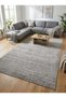 Carpet Shaggy Rugs with Soft Texture, Color - Grey, Size - 2 - 3