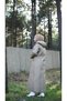 6008 Quilted Coat with Fish Scale Detail - 9
