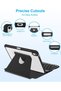 حافظة مع لوحة مفاتيح وفأرة لجهاز iPad A16 الجيل الحادي عشر/العاشر بحجم 11/10.9 - 7