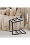 Nesting Tables Set Of 3, C Type Coffee Table Set, Modern Stacking Side Tables, End Table Thickened G