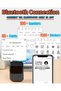 NIIMBOT B1 Label Makers - Barcode Label Printer Bluetooth Portable Thermal Printer for Small Business, , Logo, Clothing, Jewelry, Retail, Mailing, Sticker Printer for Phones & PC, Black - 2