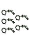 5 Pcs Pack of Water Level Sensor Side Mounting PP Plastic Liquid Float Switch M16 Screw