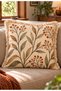 Terra Soléa Premium Fringed 4-Piece Throw Pillow Cover Set |   Beige Terracotta and Khaki Green Modern Bohemian Patterned |   Stylish Living Room Decor - 5