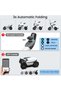 X40 Intelligent Electric Powered Wheelchair,Compact Heavy Duty Mobile, Automatic Folding,Powerful Dual Motor,Dual Controller,Foldable Portable Motorized Mobility Scooter - 6