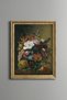 Flowers and Fruits in a Large Vase - Vintage Patterned Painting - Fine Model