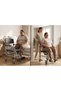 Bariatric Commode Wheelchair, 24-Inch Extra-Wide Seat, 2-in-1 Mobile Toilet Chair & Transport Aid, Height Adjustable, Flip-Back Arms, 180kg Capacity, Reinforced Aluminum Frame - 6