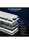 Attack Shark X68 HE Rapid Trigger Keyboard Magnetic Switch (White) - 6