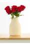 Rose 6pc Flower Stick – Red | 49cm Artificial Flower Stick |