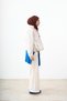 Women's Adjustable Waist Double-Sided Jacket Suit Cream - 4