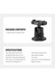 حامل كاميرا مغناطيسي متوافق مع DJI Osmo Action 5 Pro / 4/3، 360 درجة °   رأس كروي سريع التحرير قابل للتعديل - 8
