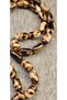 Old German Crimped Amber Rosary – White Gum Resin Coffee Dough Marbled – Czechoslovak Knife Handle Nispeti – Ahmet İlhan Usta Mahir Model – 7.15 X 12.65 mm – Last 3 Pieces - 2
