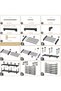 2 Row 6 Tier Shoe Rack,Black Stackable Storage Stand - 7