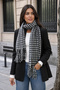 Double-Sided Winter Shoulder Shawl Scarf 180X45 cm
