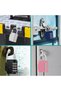 4-Digit Combination Lock with Resettable Code (Pink) - 5