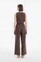 Women's Blouse Blz00468 Brown - 4