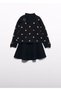 Abel&Lula Girl's Knitwear Sweater Skirt Set Black 5591 - 4