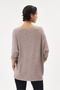 Women's Mink Italian Heart Patterned Sequined Lycra Knitwear Sweater 40 - 46 Size - 5
