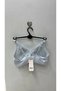 Fk Women's Ice Silk Fabric Laser Cut Seamless Bra Without Underwire with Removable Sponge Pads - 2