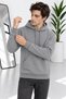 Men's Premium Quality 3 Thread Inner Threaded Comfortable Hooded Sweatshirt - 3