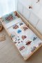Montessori Duvet Cover and Fitted Sheet Set - Cartoon Series - Racer Lightning Patchwork